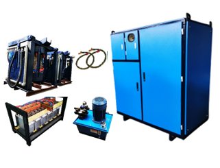 0.75噸中頻爐（鋼殼爐體）